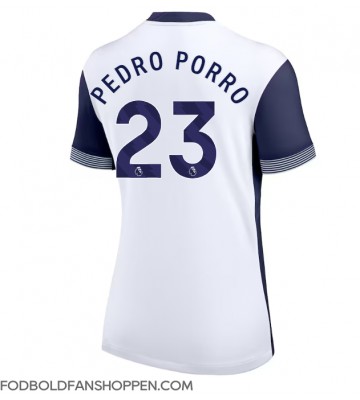 Tottenham Hotspur Pedro Porro #23 Hjemmebanetrøje Dame 2024-25 Kortærmet